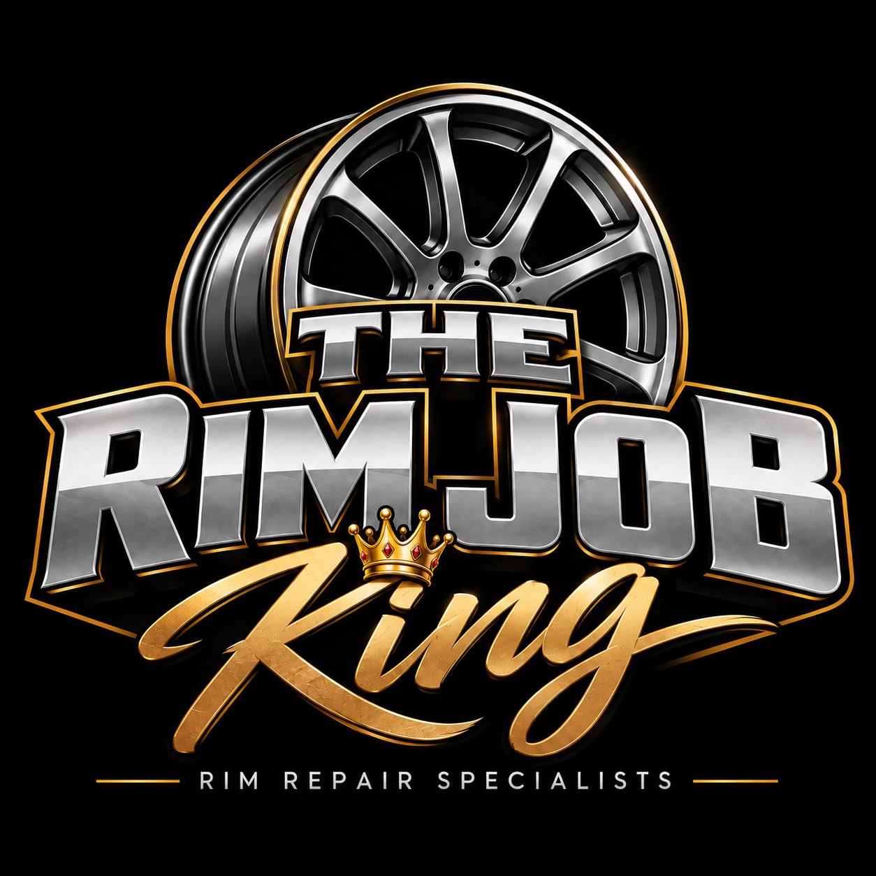 The Rim Job King logo